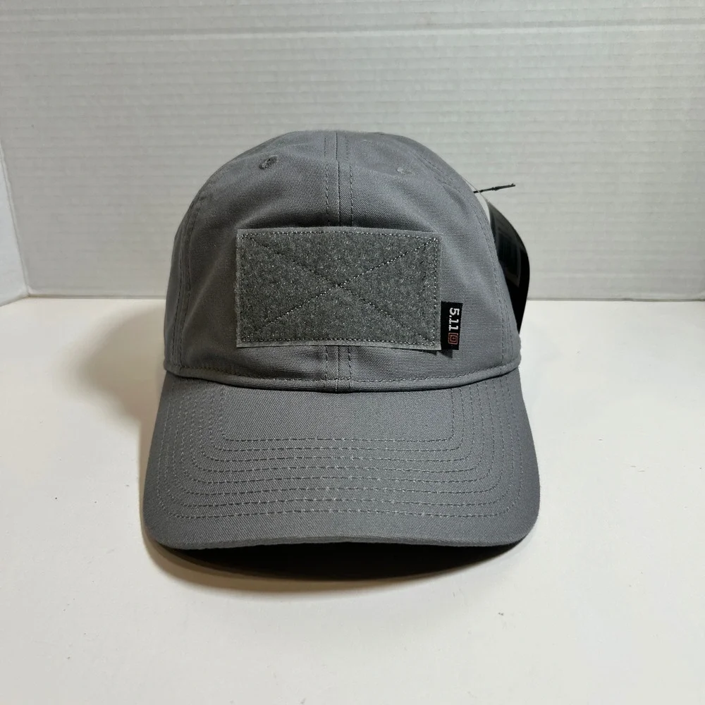511 Tactical Hat Gray Flag Bearer Cap Storm Adjustable Patch 81049